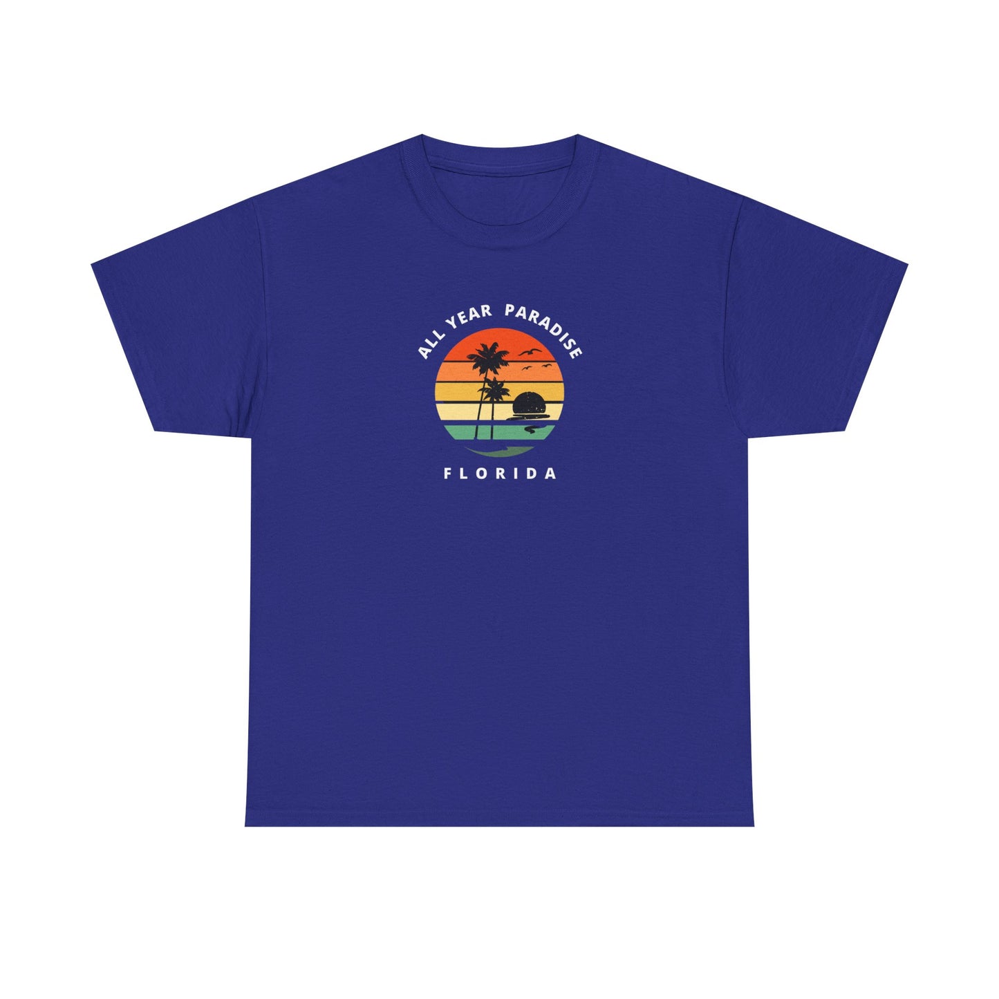 Vintage Sunset Graphic Tee, Casual T-Shirt, Summer Vibes Shirt, Beachwear, Gift for Him/Her, Cozy Everyday Wear