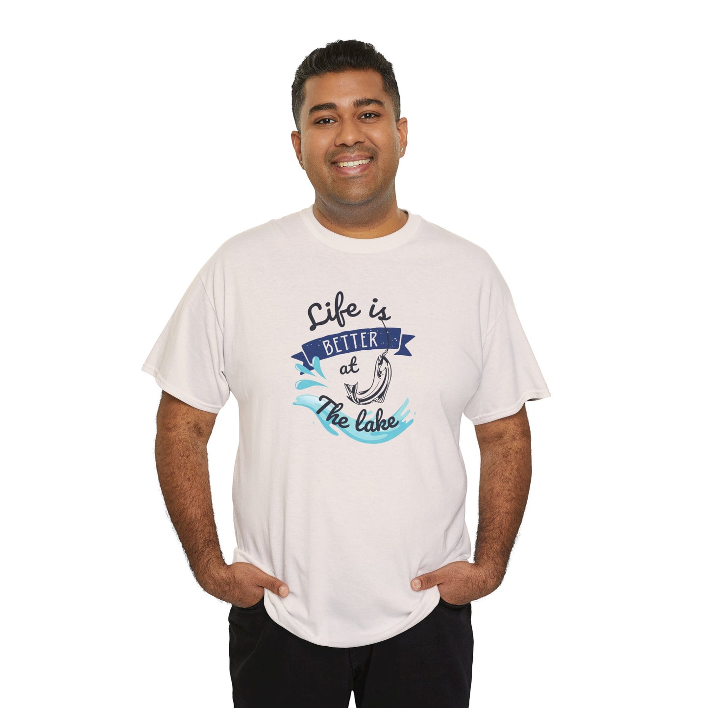 Lake Fishing Unisex Tee
