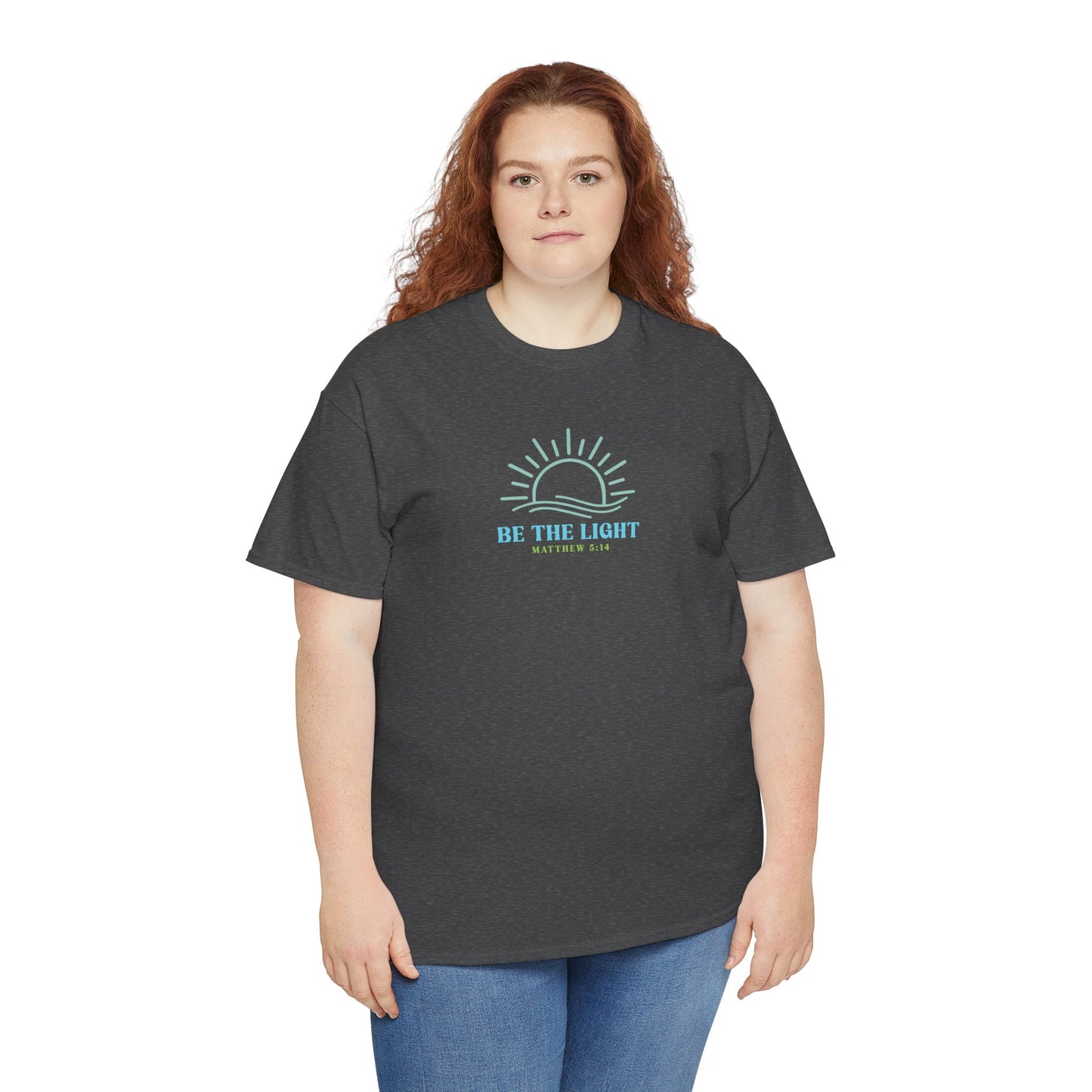 Christian Graphic Tee Be The Light