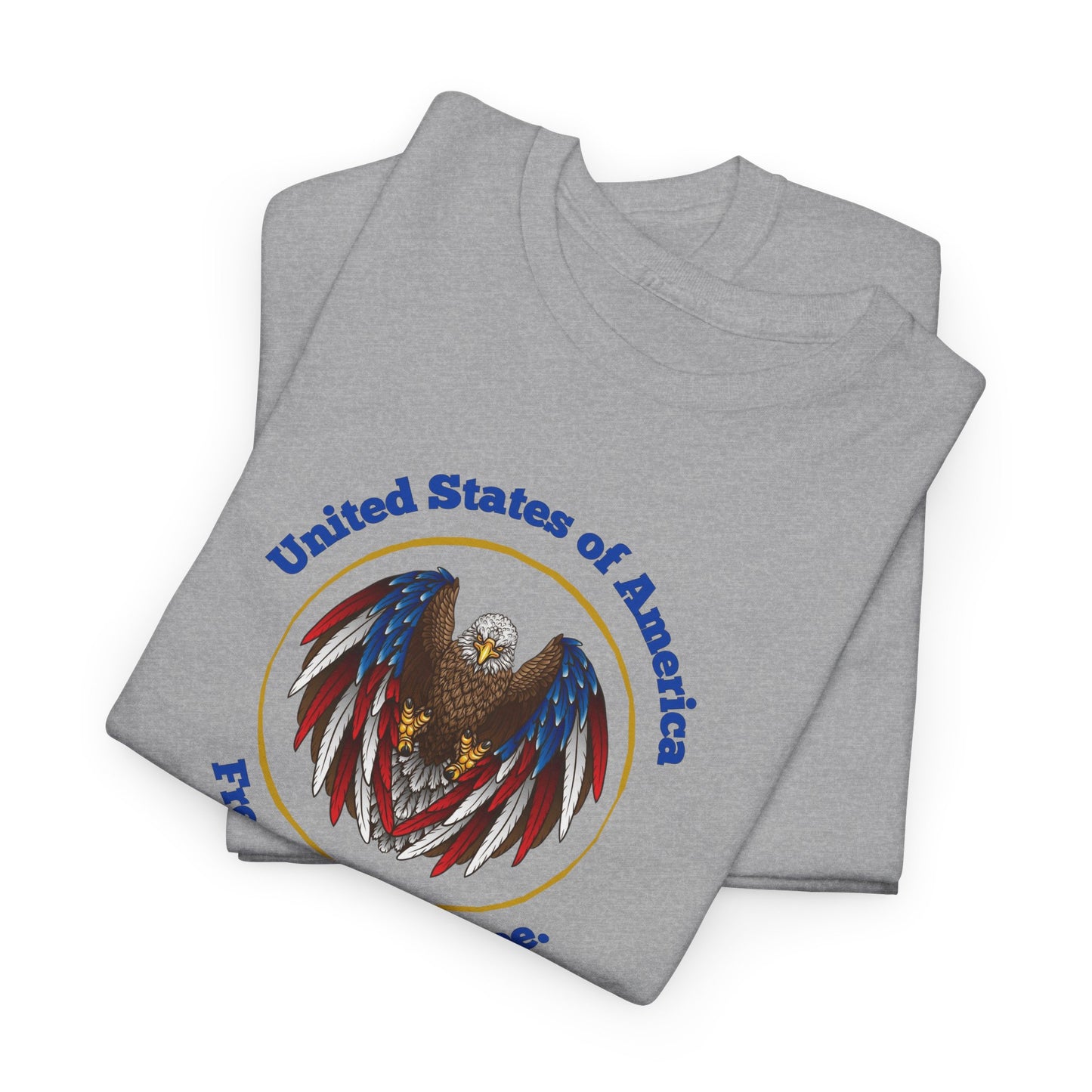 Patriotic Eagle Tee - USA Freedom