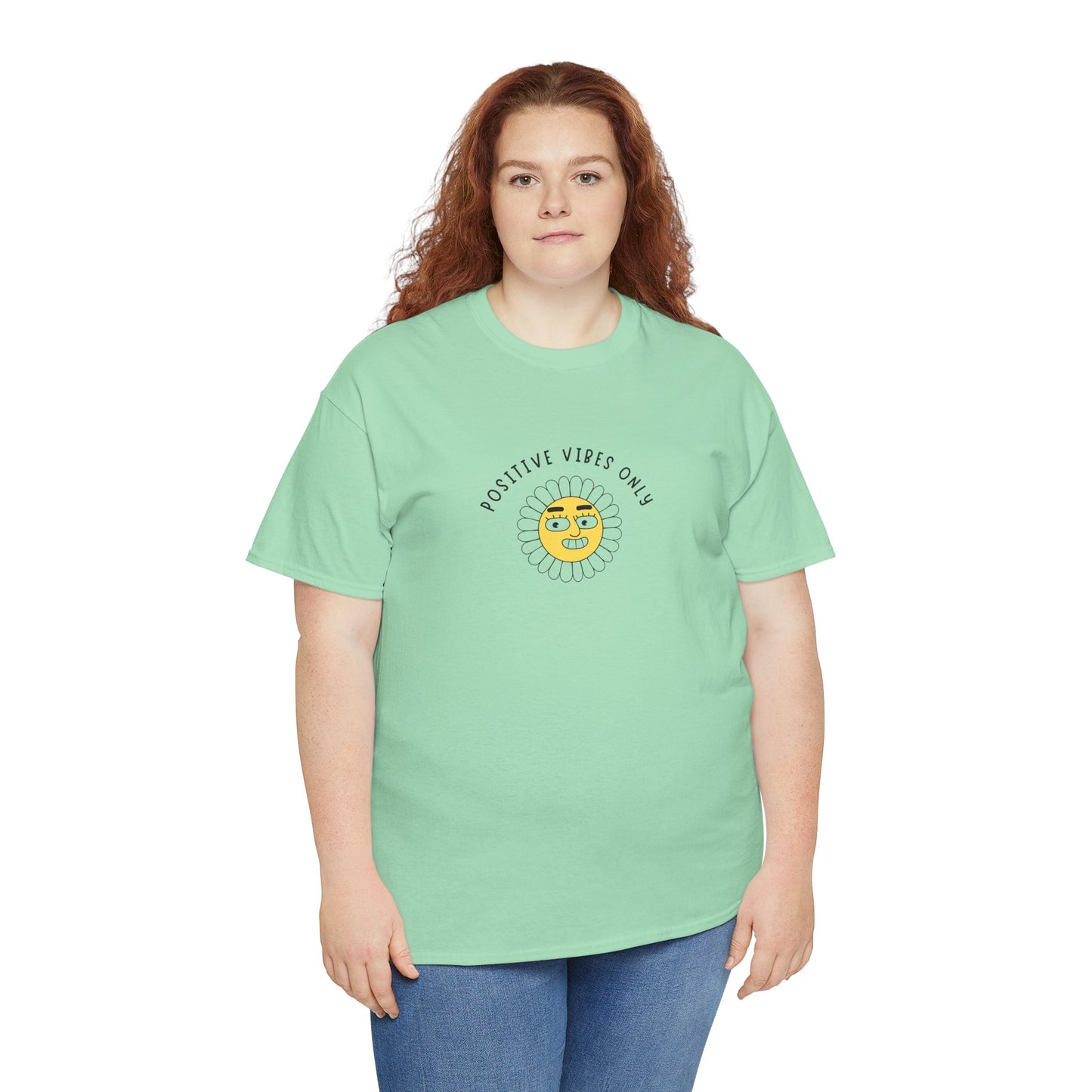 Positive Vibes Unisex Tee Funny Saying Men's Women's