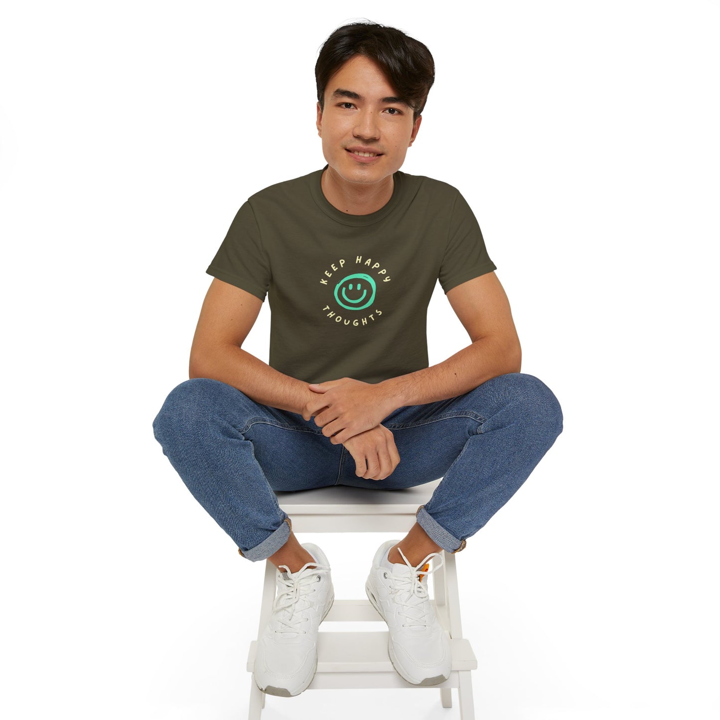 Positive Saying Thoughts T Shirt Inspirational Tee