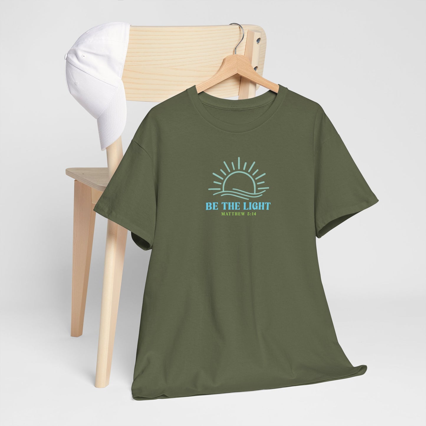 Christian Graphic Tee Be The Light