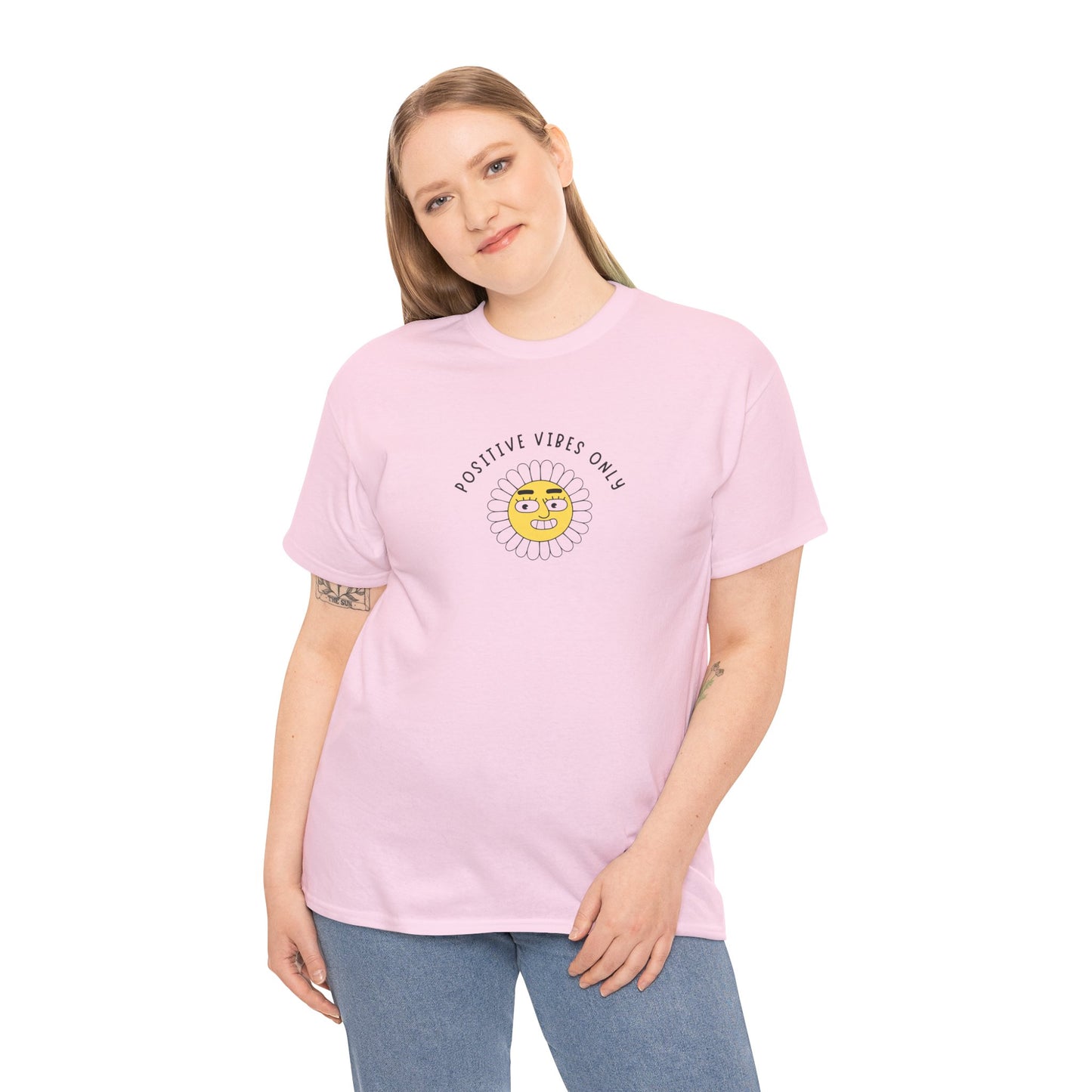 Positive Vibes Unisex Tee Funny Saying Men's Women's