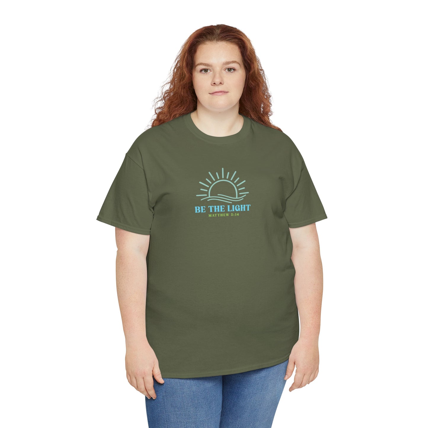 Christian Graphic Tee Be The Light