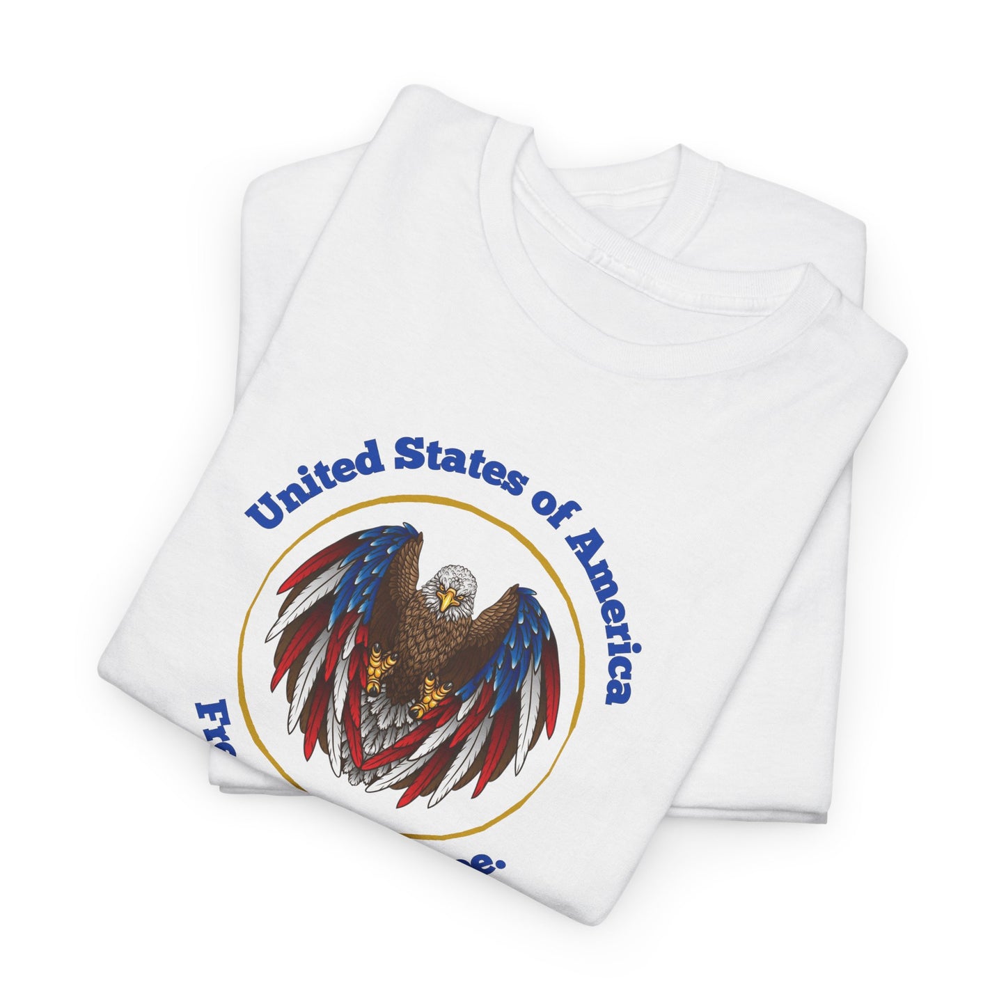 Patriotic Eagle Tee - USA Freedom