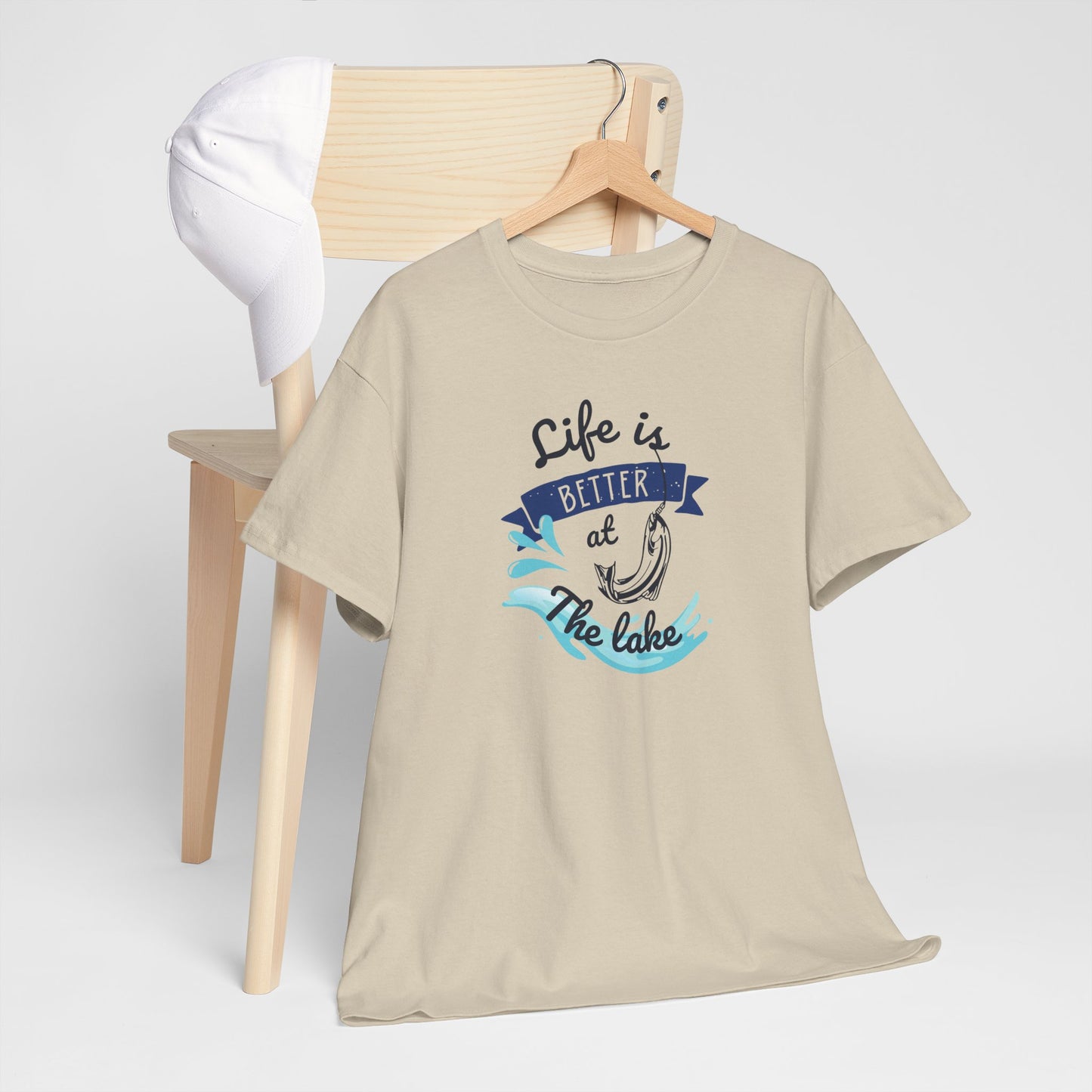 Lake Fishing Unisex Tee