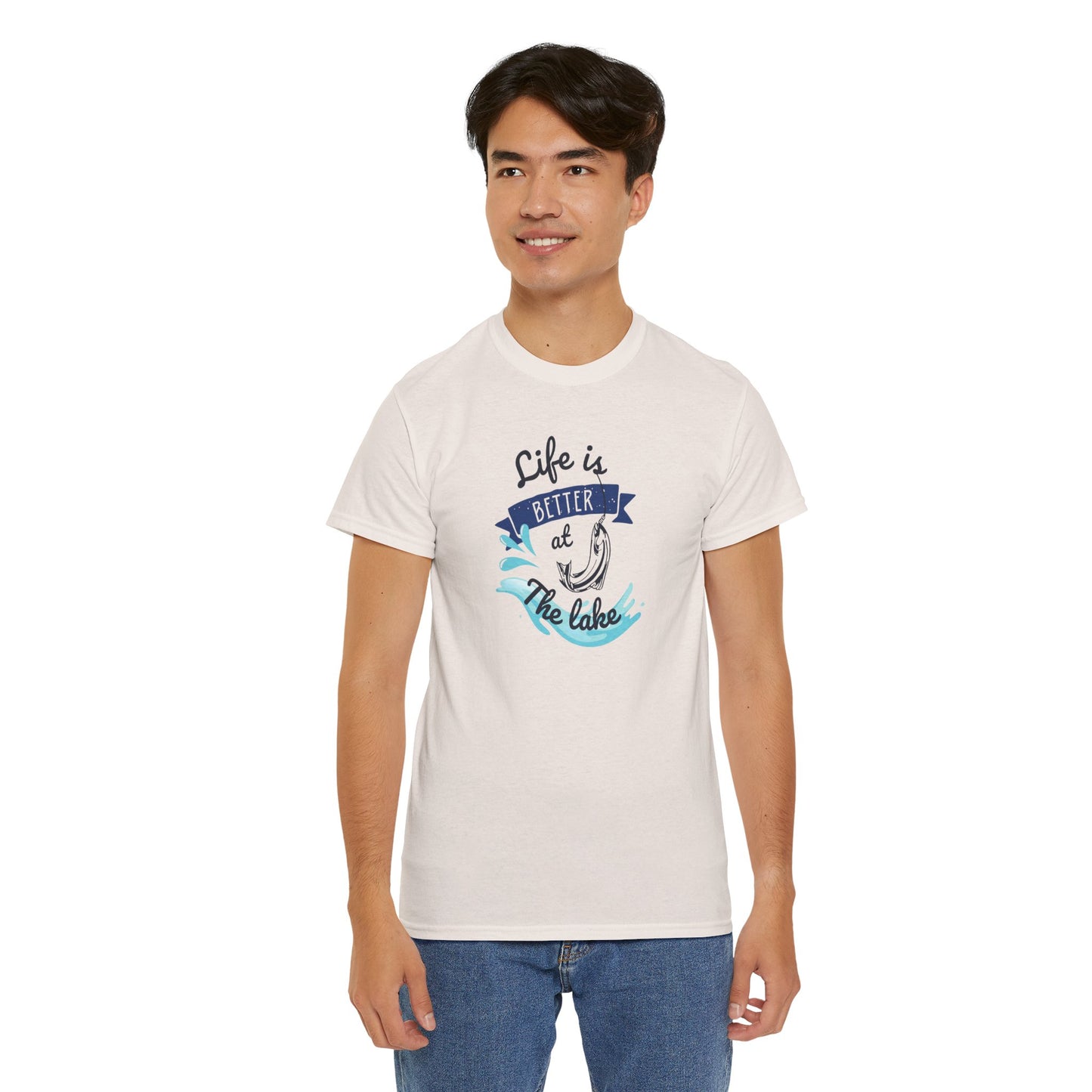 Lake Fishing Unisex Tee