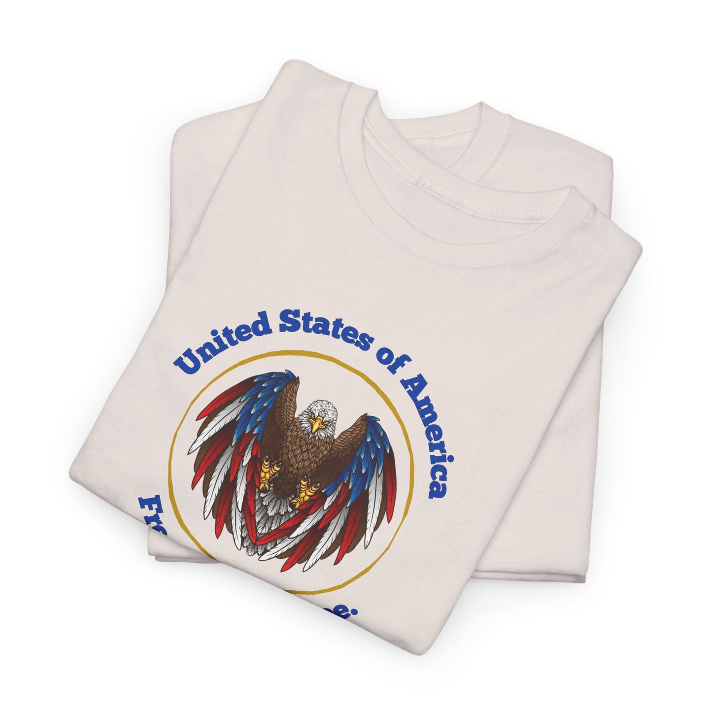 Patriotic Eagle Tee - USA Freedom