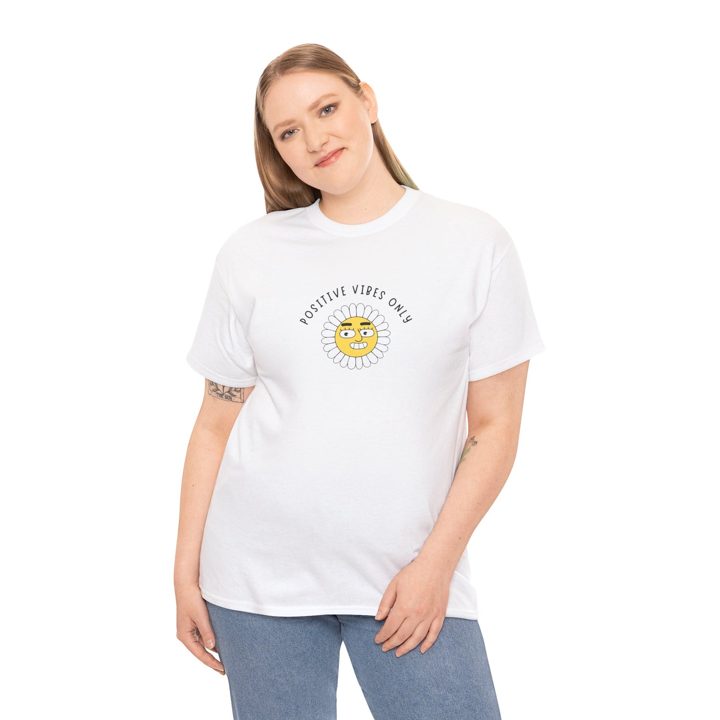 Positive Vibes Unisex Tee Funny Saying Men's Women's