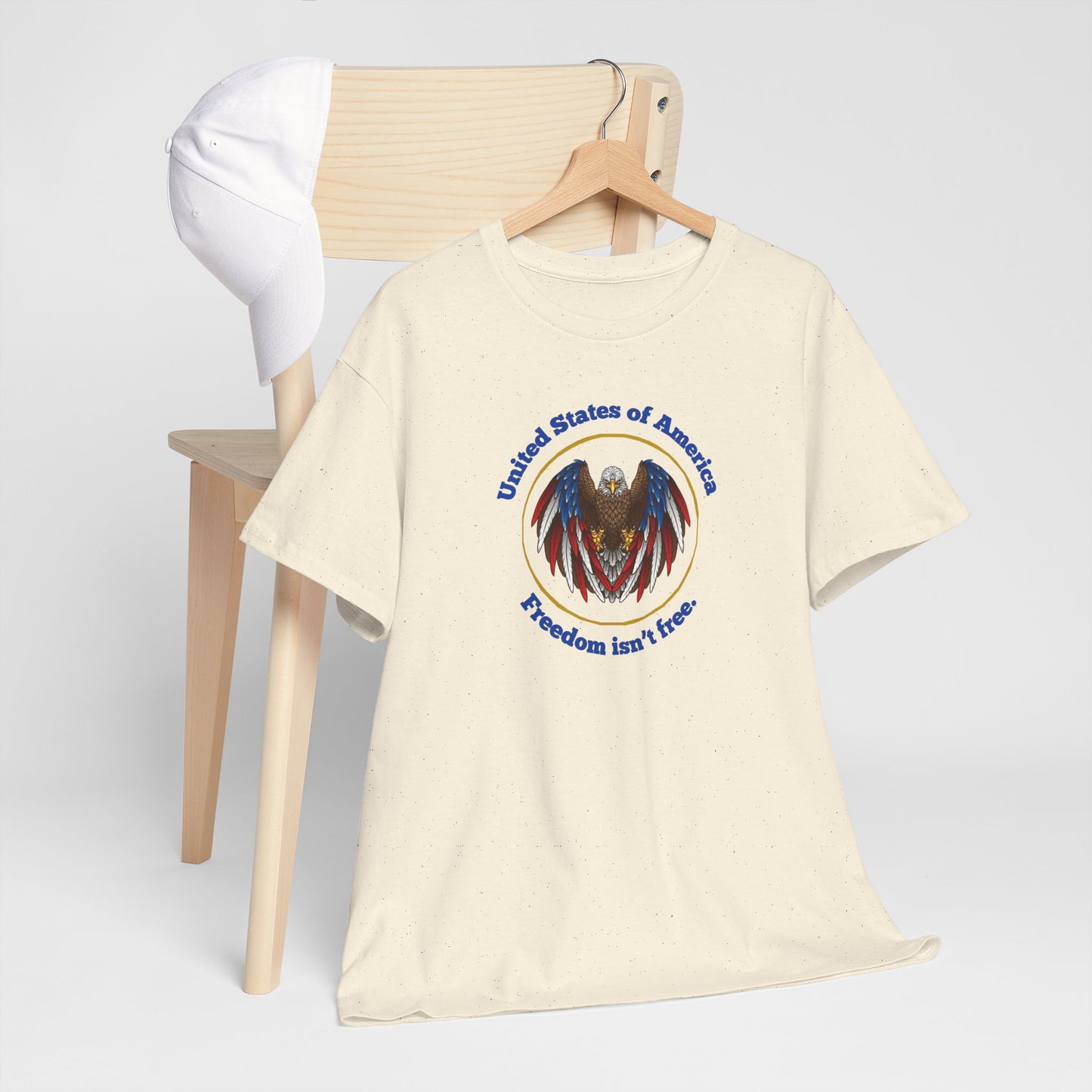 Patriotic Eagle Tee - USA Freedom