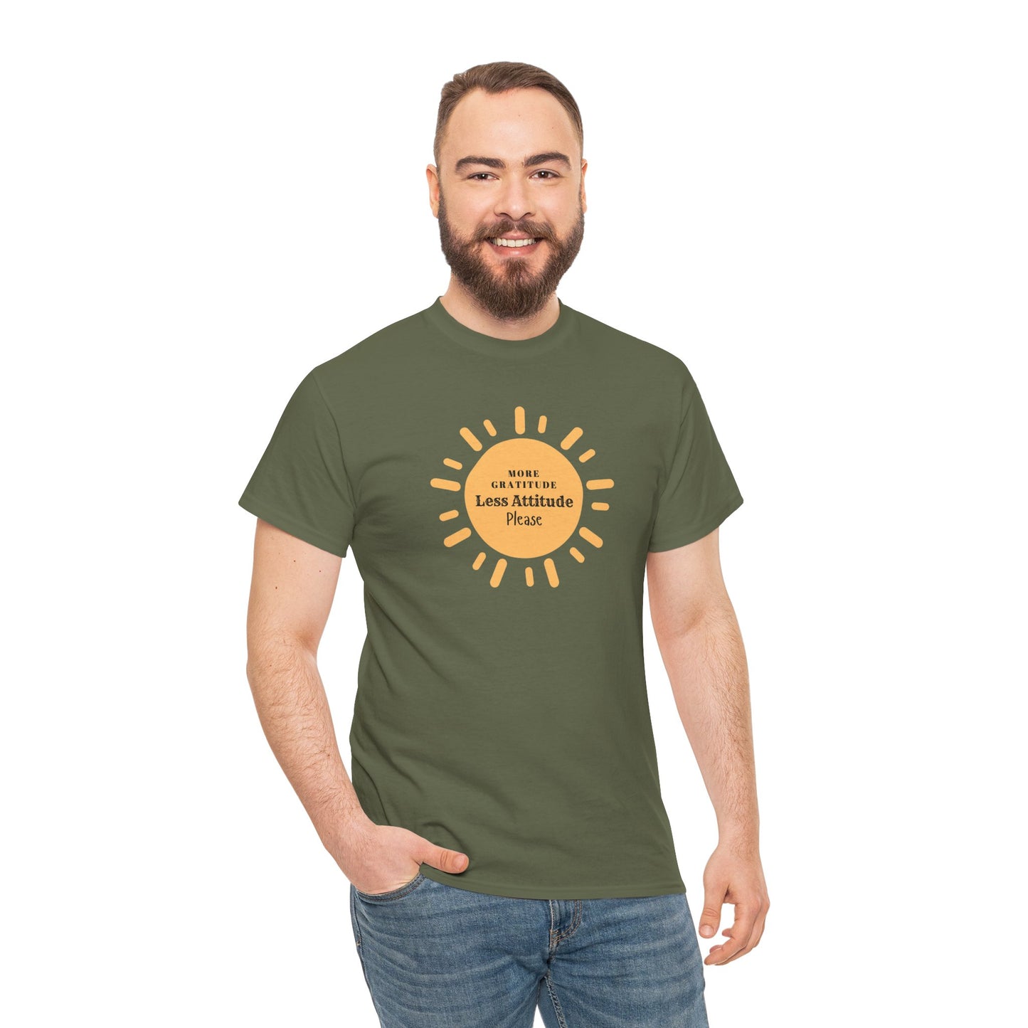 Gratitude Thankful T Shirt Inspirational Tee