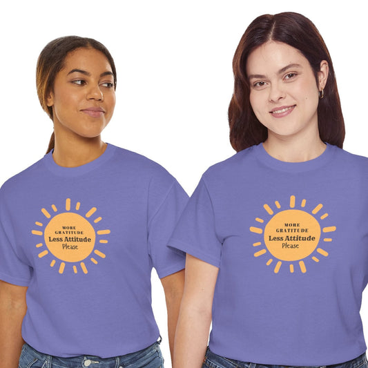 Gratitude Thankful T Shirt Inspirational Tee