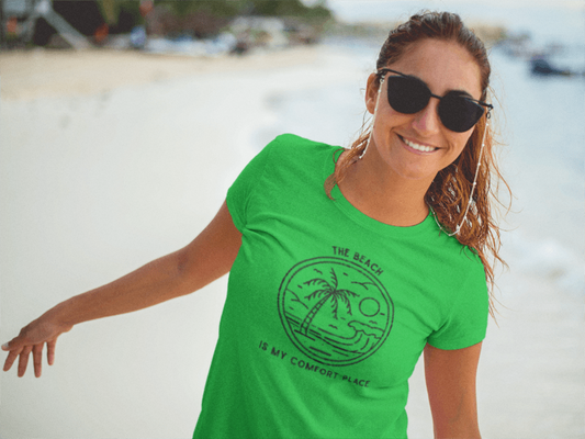 Graphic Tee - The Beach is My Comfort Place Women's T-Shirt
