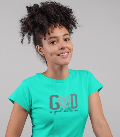 Christian Graphic Tee - God is Good All The Time