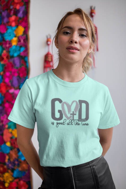 Christian Graphic Tee - God is Good All The Time