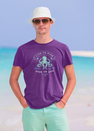 Scuba Dive Lover Graphic Tee