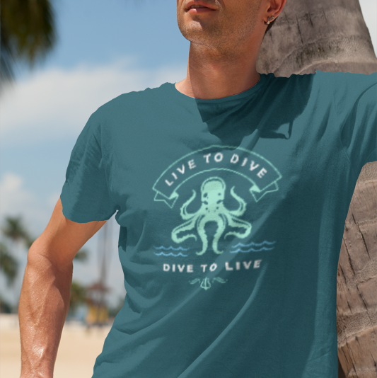 Scuba Dive Lover Graphic Tee