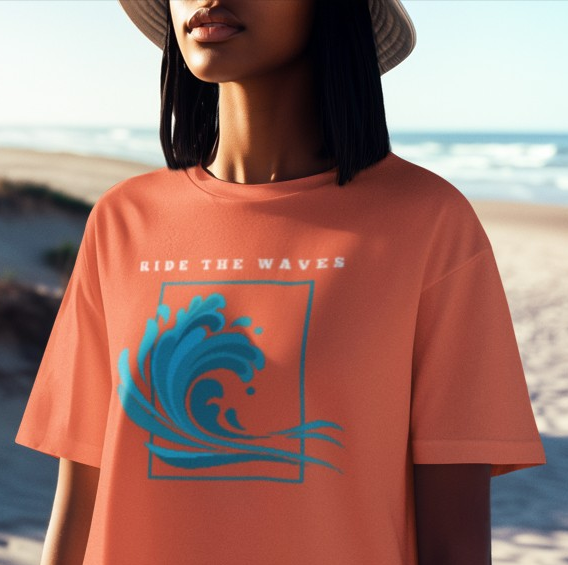 Surfing Graphic T-Shirt