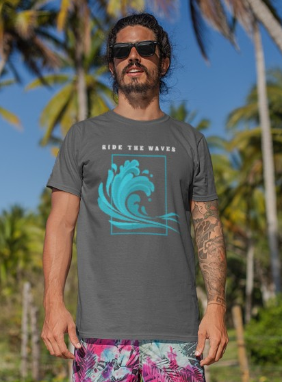Surfing Graphic T-Shirt