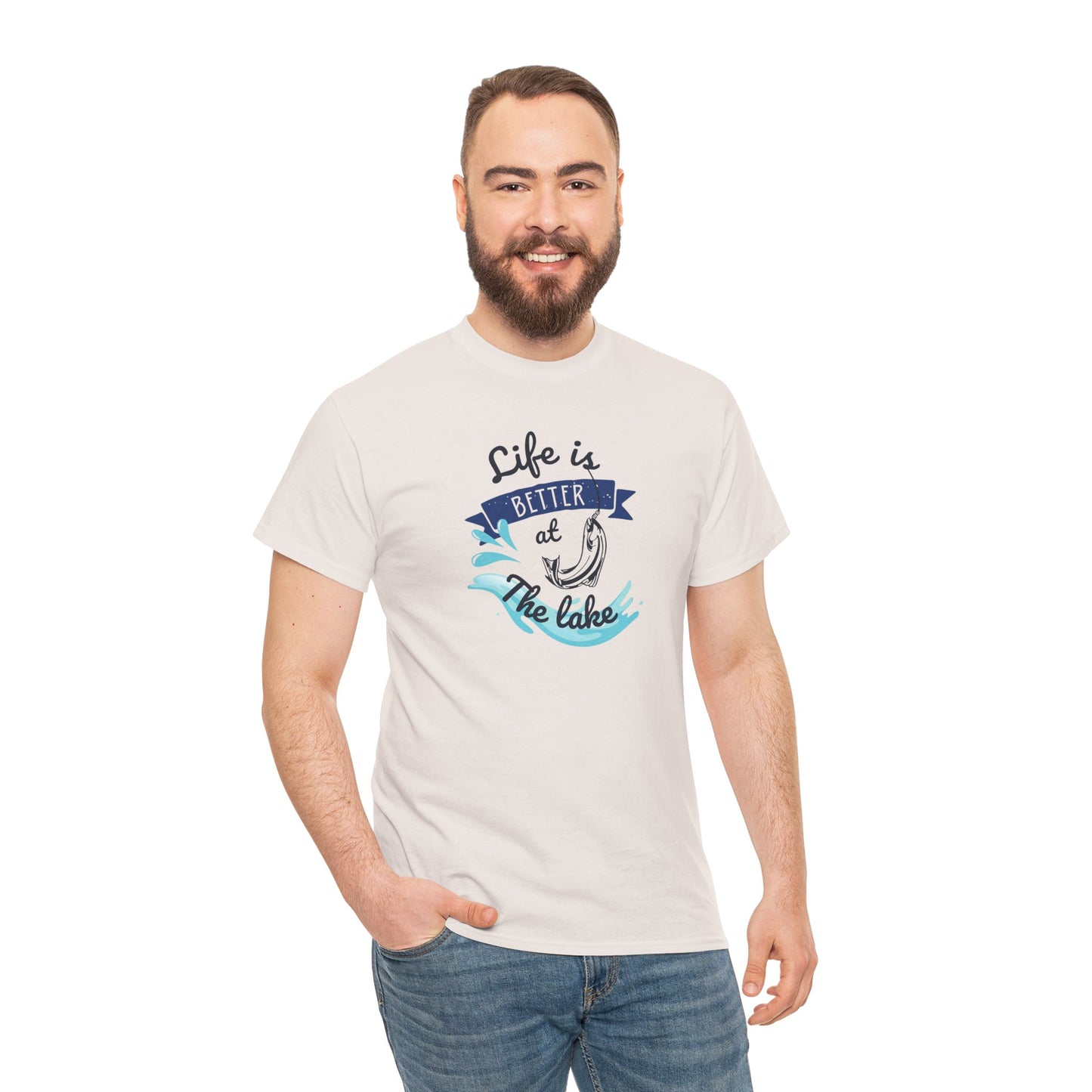 Lake Fishing Unisex Tee