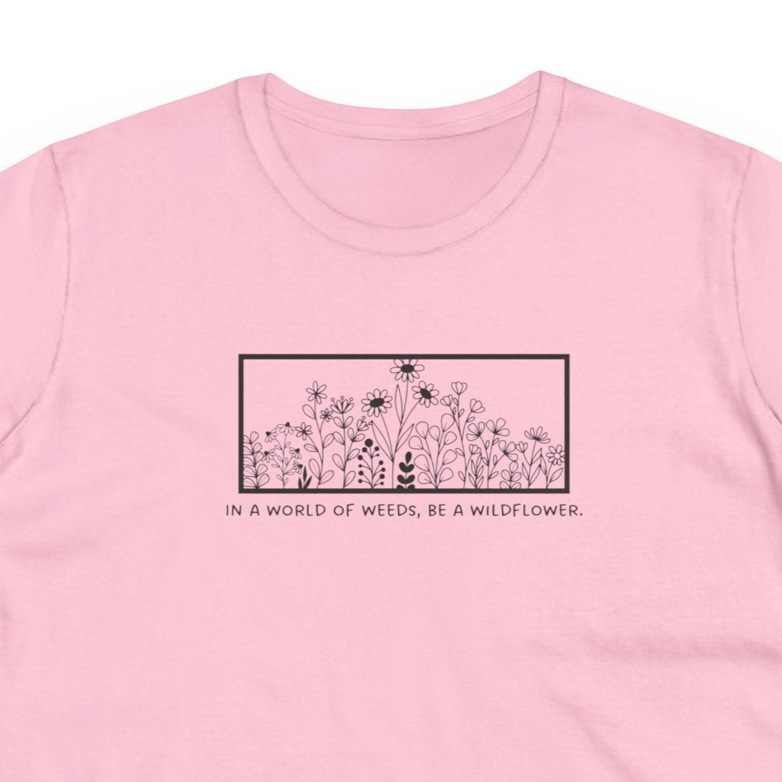 Wildflower T Shirt Floral Tee Women's