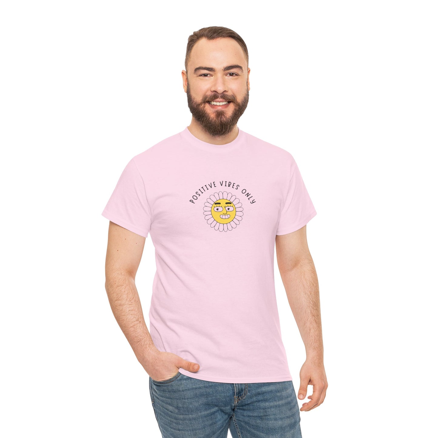 Positive Vibes Unisex Tee Funny Saying Men's Women's