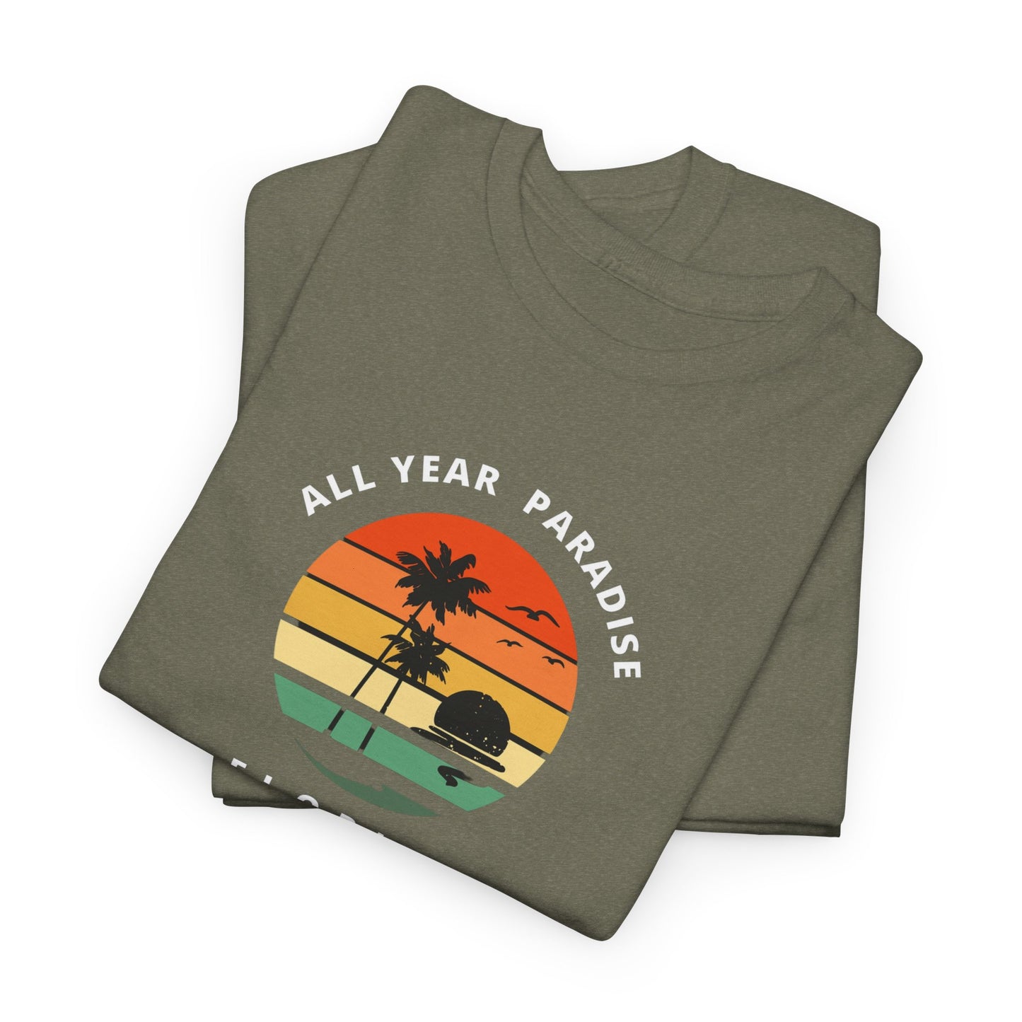 Vintage Sunset Graphic Tee, Casual T-Shirt, Summer Vibes Shirt, Beachwear, Gift for Him/Her, Cozy Everyday Wear