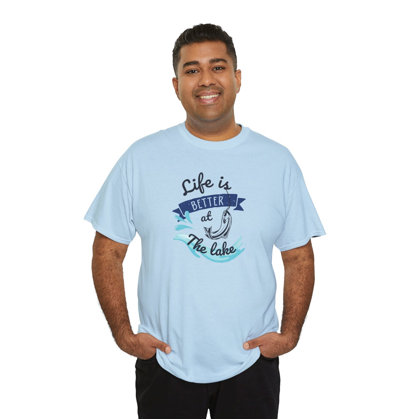 Lake Fishing Unisex Tee
