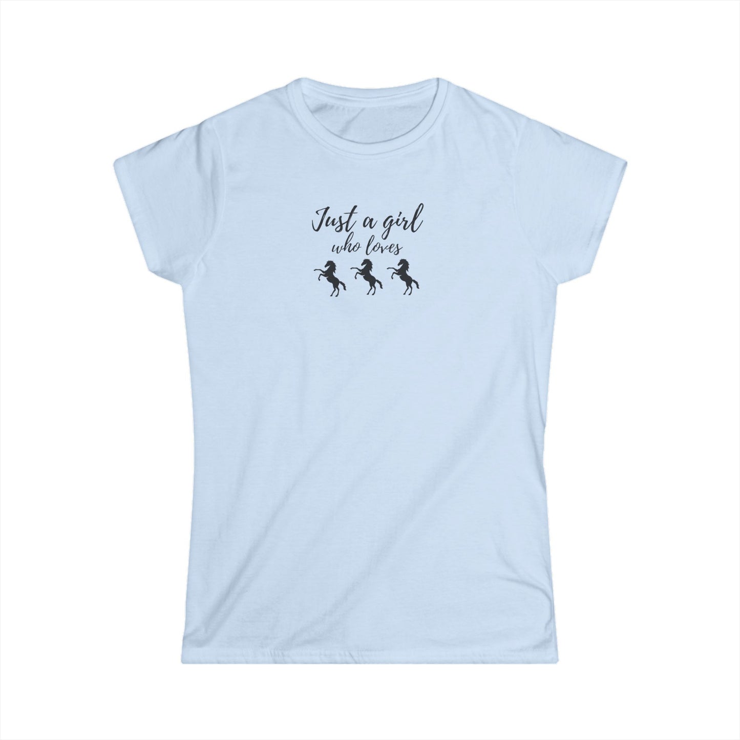 Graphic Horse Lover Women's Tee