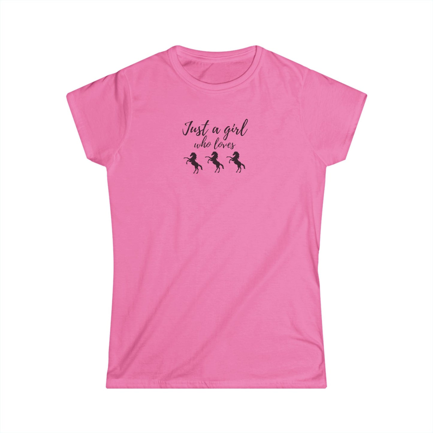 Graphic Horse Lover Women's Tee