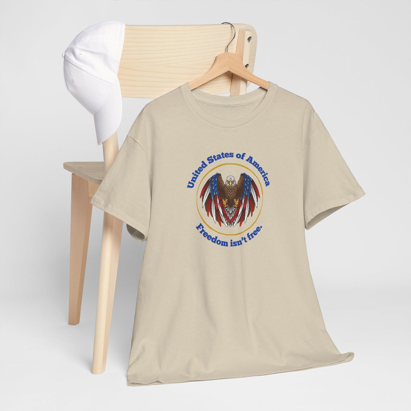 Patriotic Eagle Tee - USA Freedom