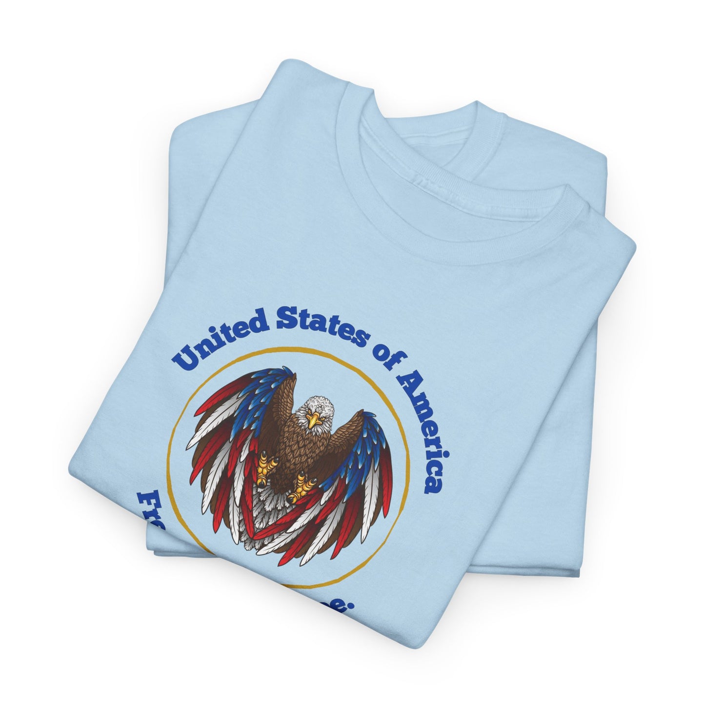 Patriotic Eagle Tee - USA Freedom