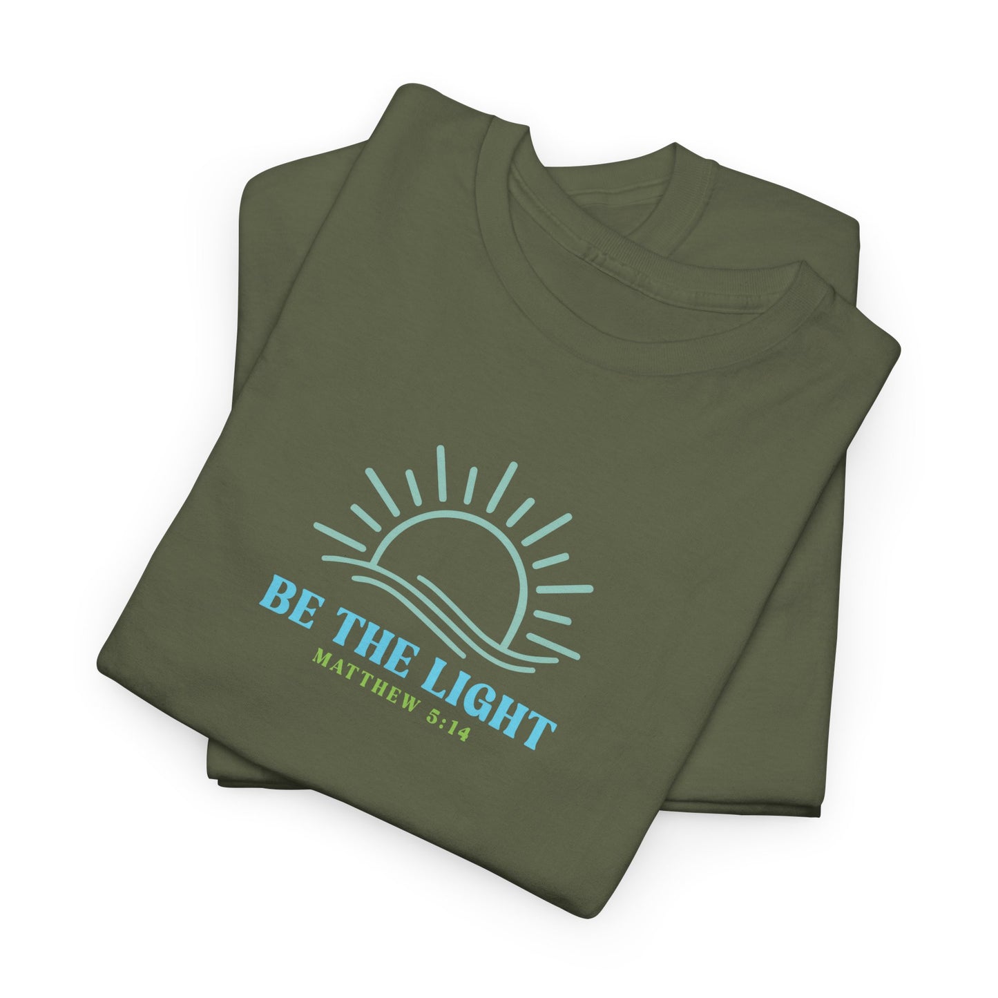 Christian Graphic Tee Be The Light