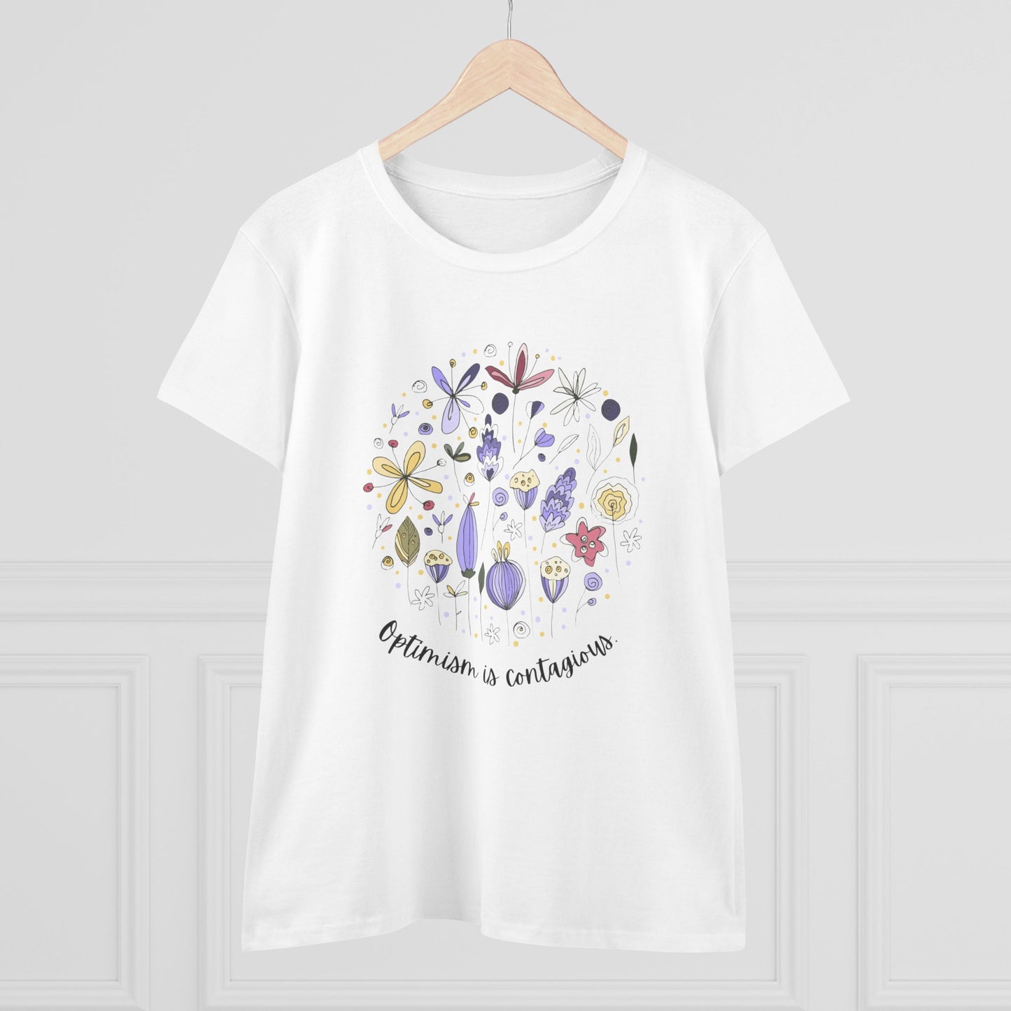 Graphic T-Shirt Flower Optimism Women's Tee