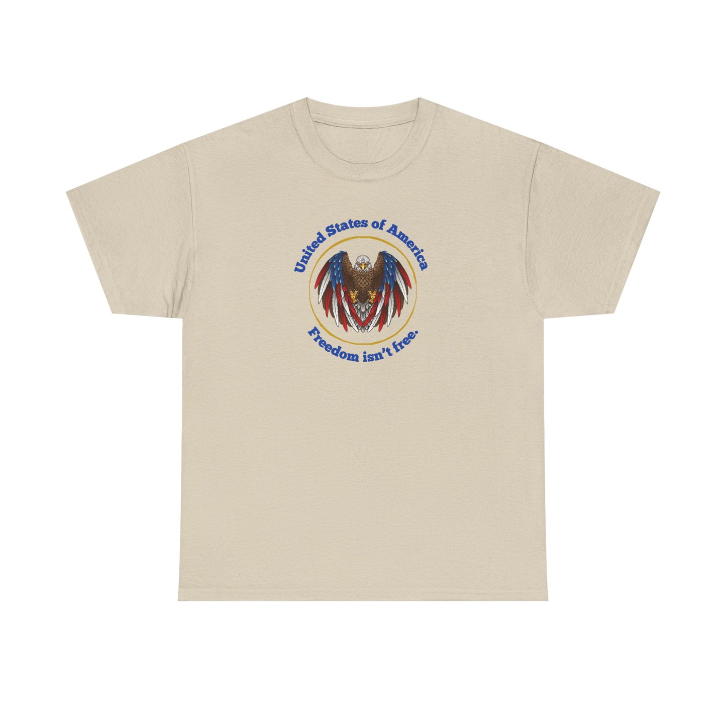 Patriotic Eagle Tee - USA Freedom