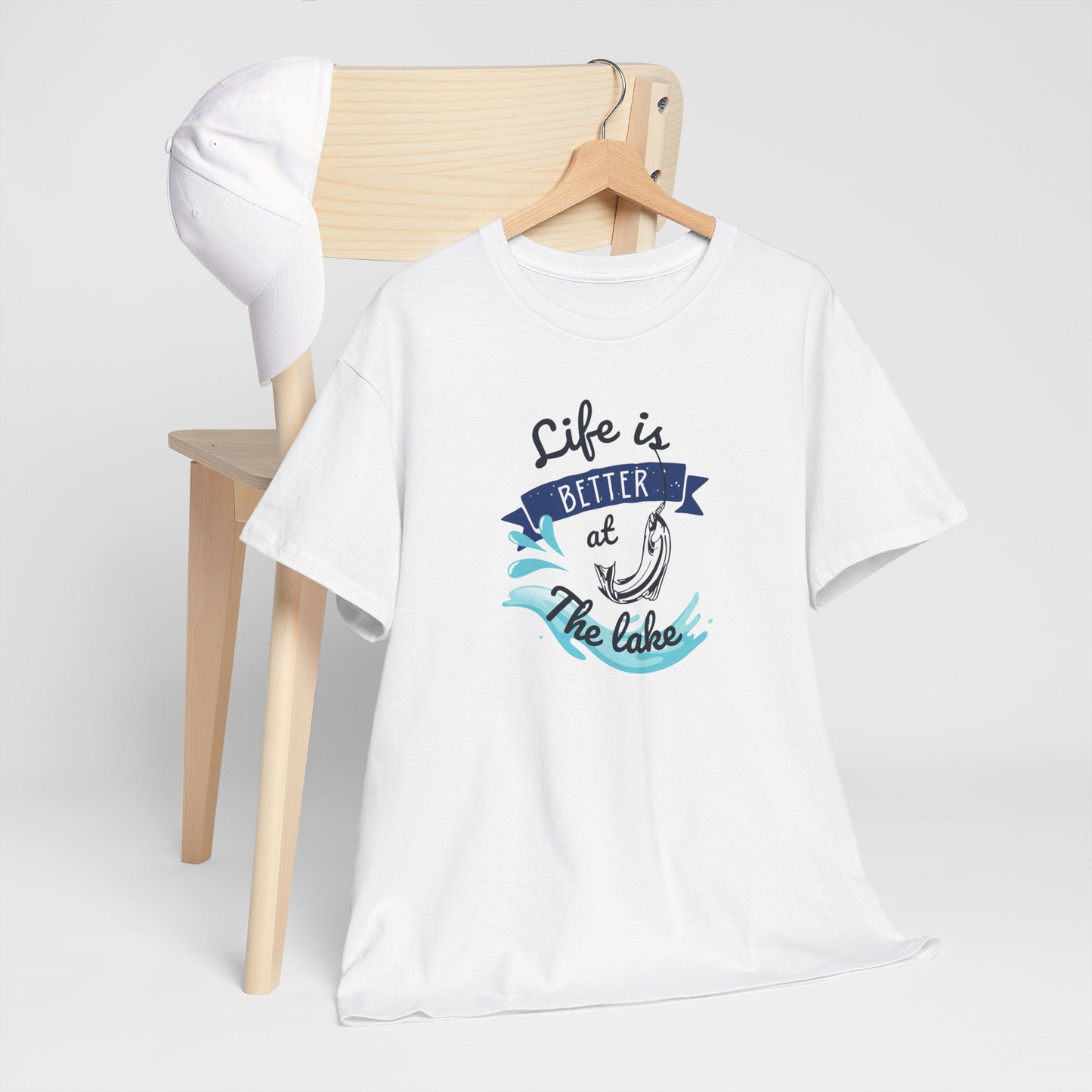 Lake Fishing Unisex Tee