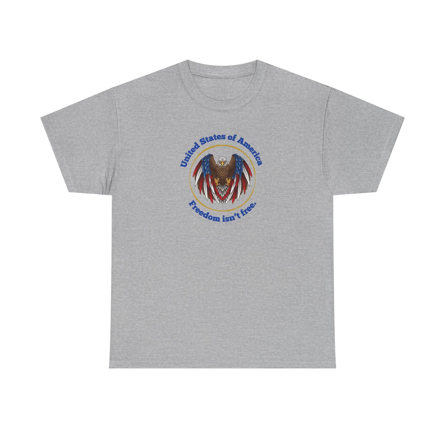 Patriotic Eagle Tee - USA Freedom