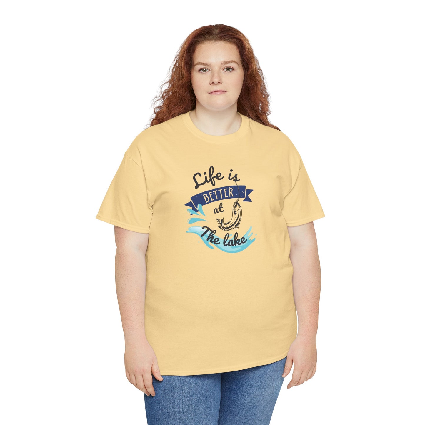 Lake Fishing Unisex Tee