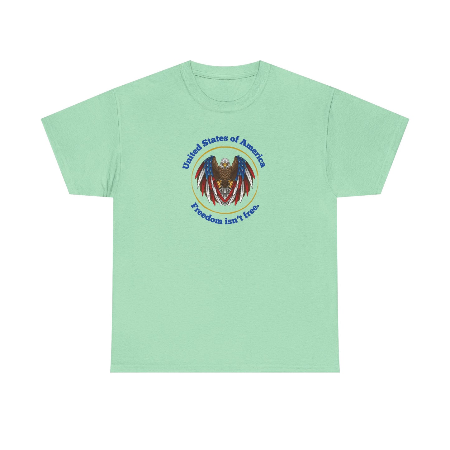 Patriotic Eagle Tee - USA Freedom