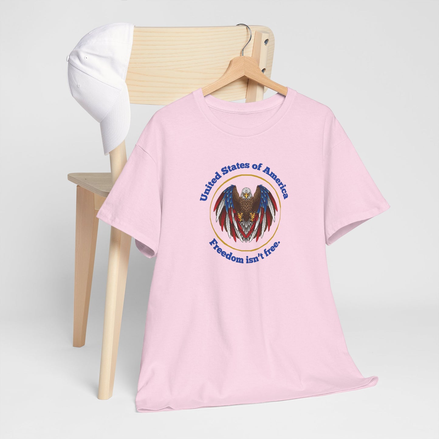 Patriotic Eagle Tee - USA Freedom