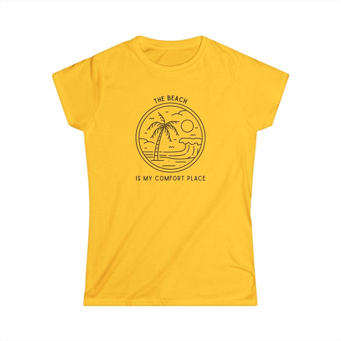 Graphic Tee - The Beach is My Comfort Place Women's T-Shirt