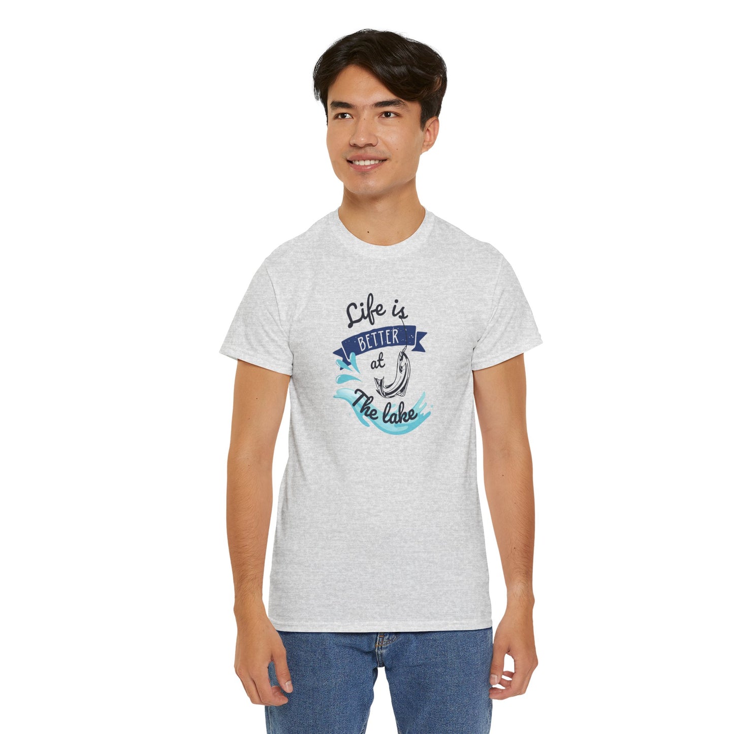 Lake Fishing Unisex Tee