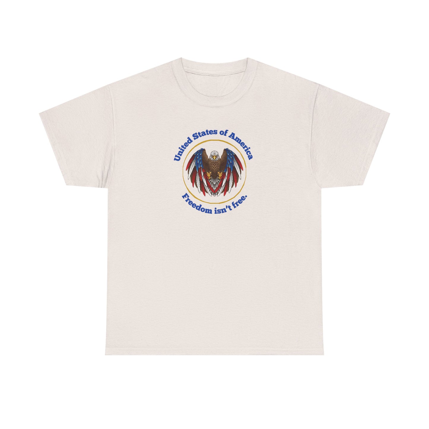 Patriotic Eagle Tee - USA Freedom