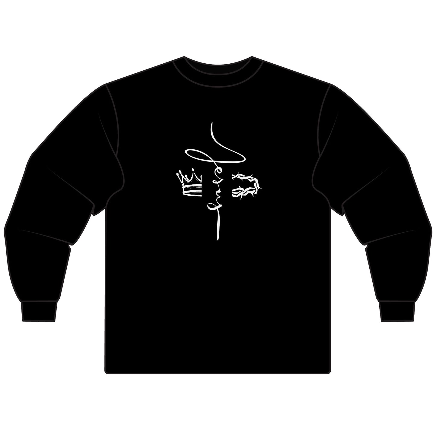 Jesus Crown T Shirt Christian Tee Religious