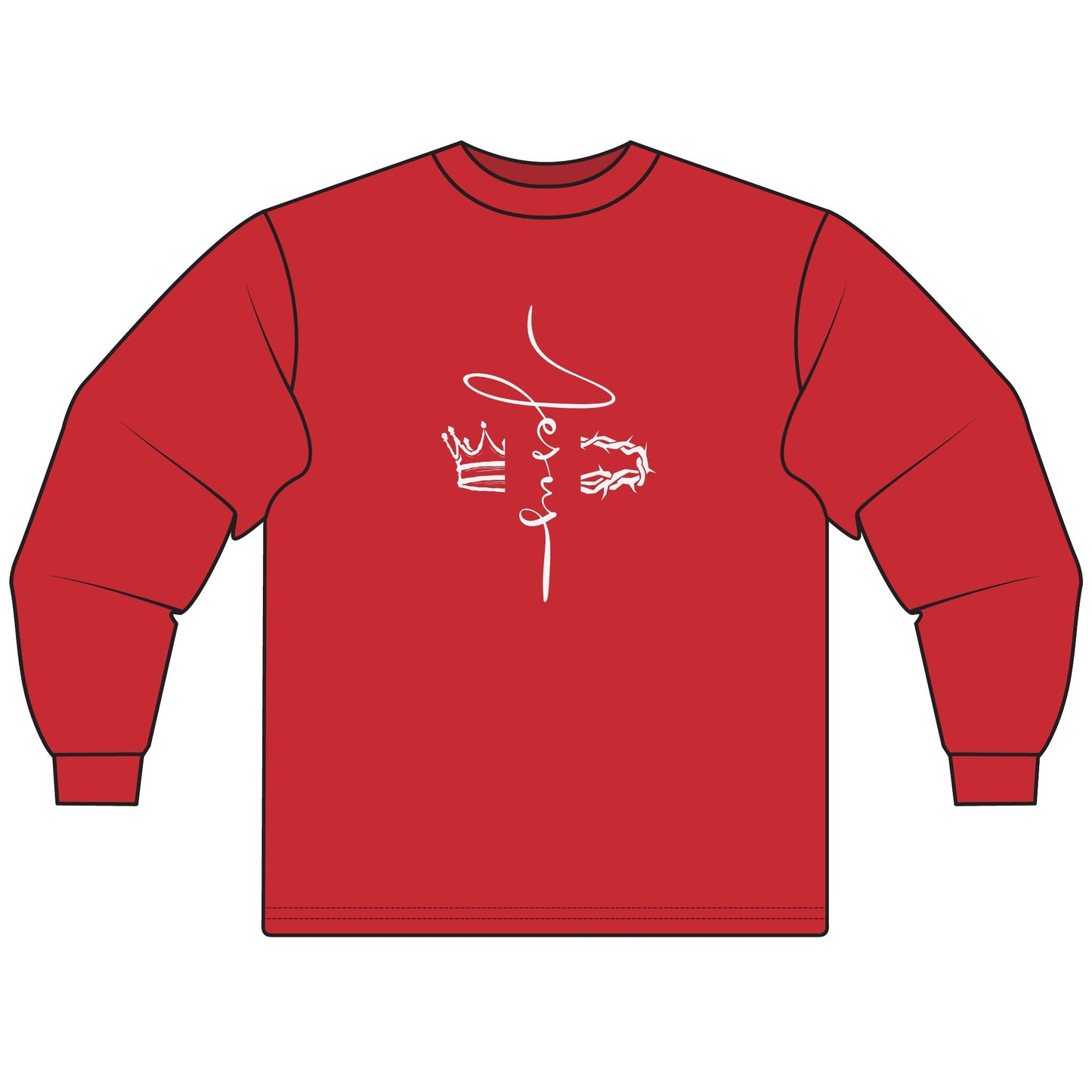 Jesus Crown T Shirt Christian Tee Religious