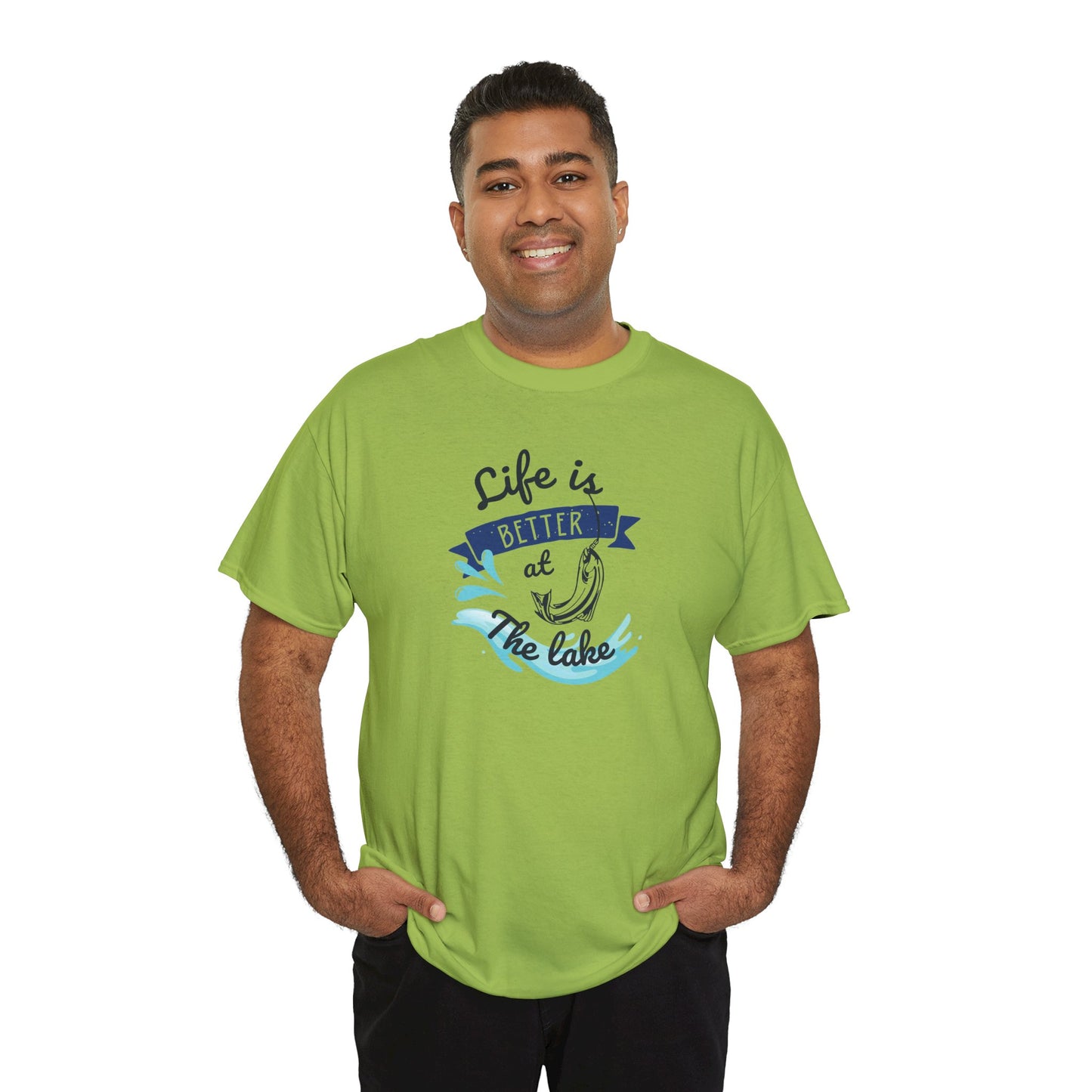 Lake Fishing Unisex Tee
