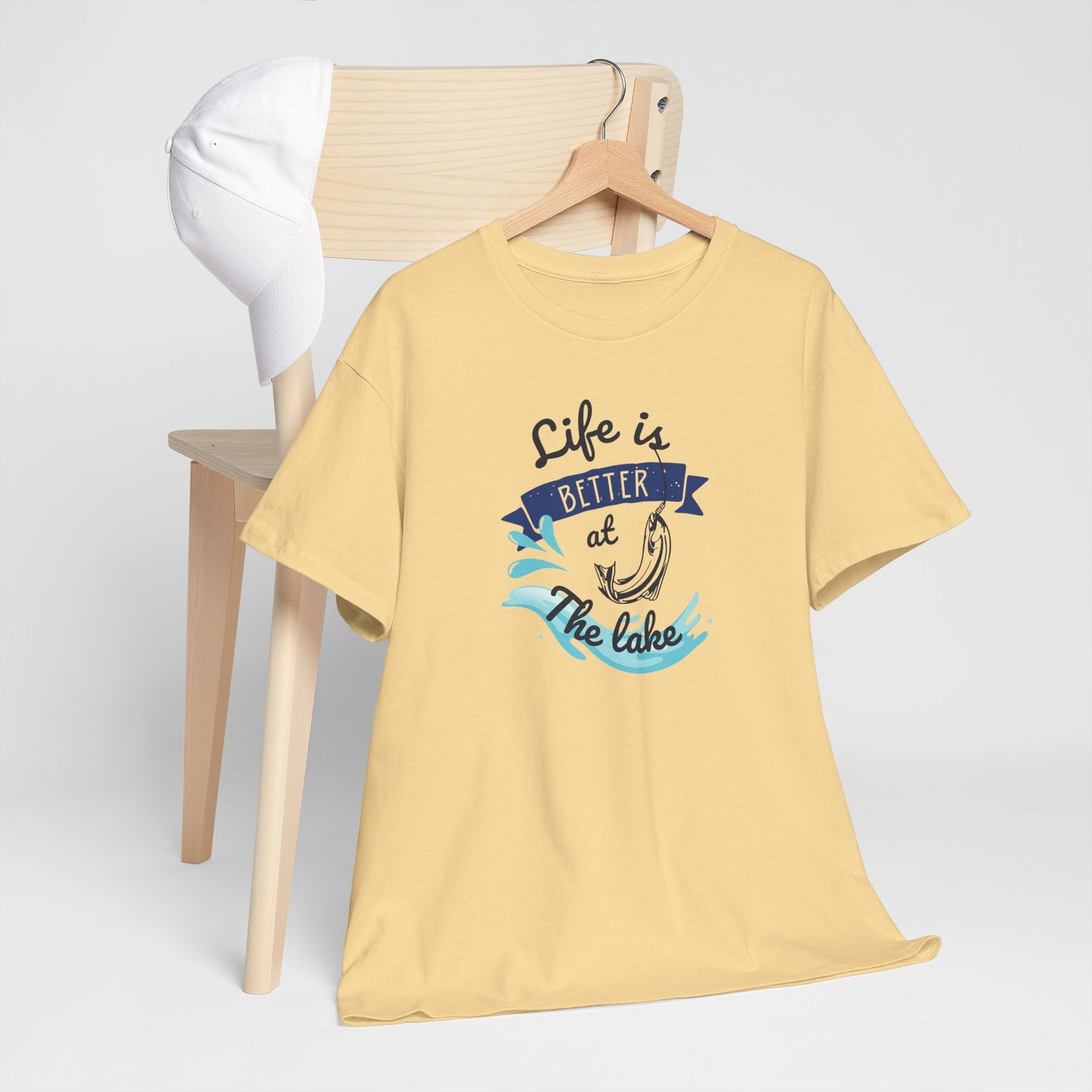 Lake Fishing Unisex Tee