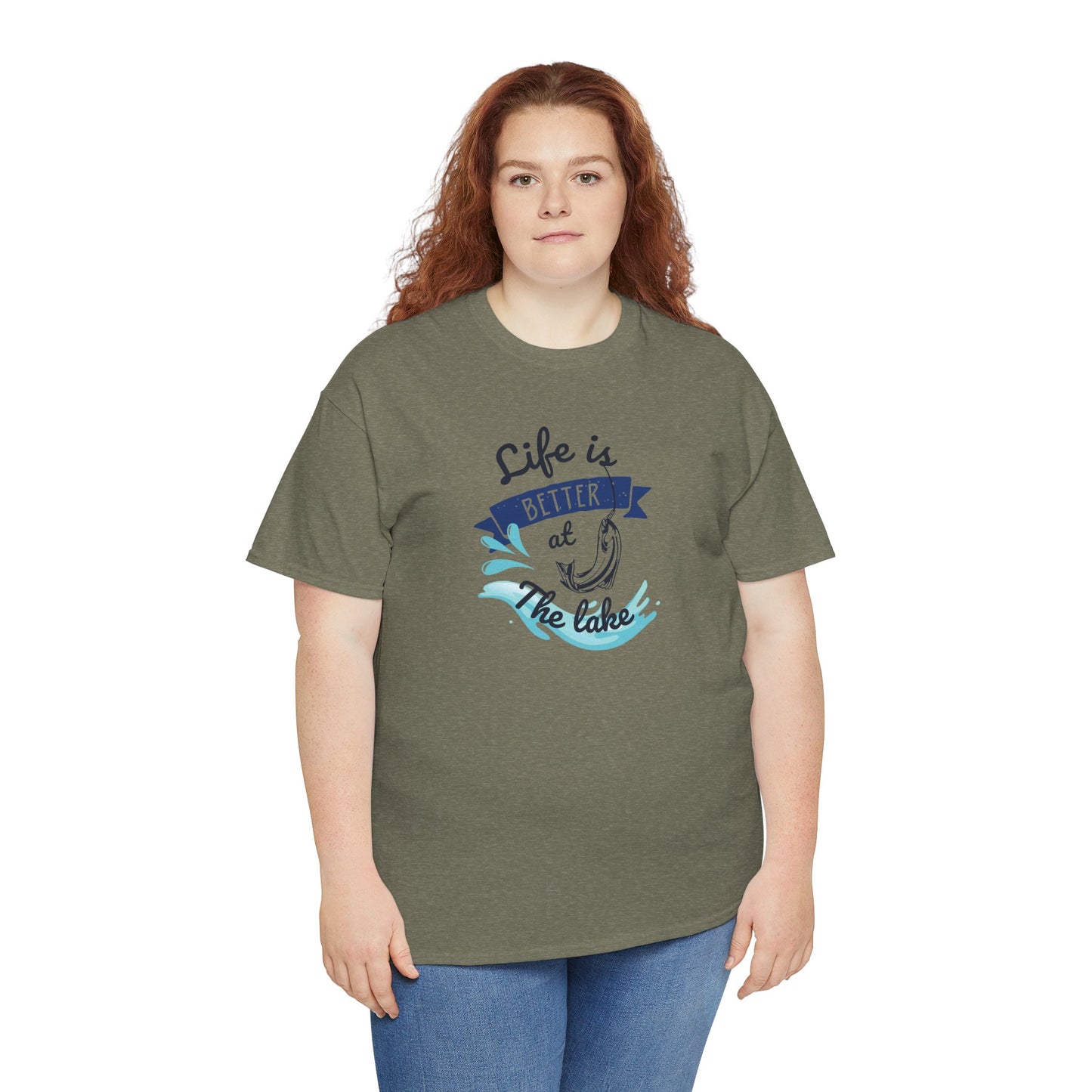 Lake Fishing Unisex Tee