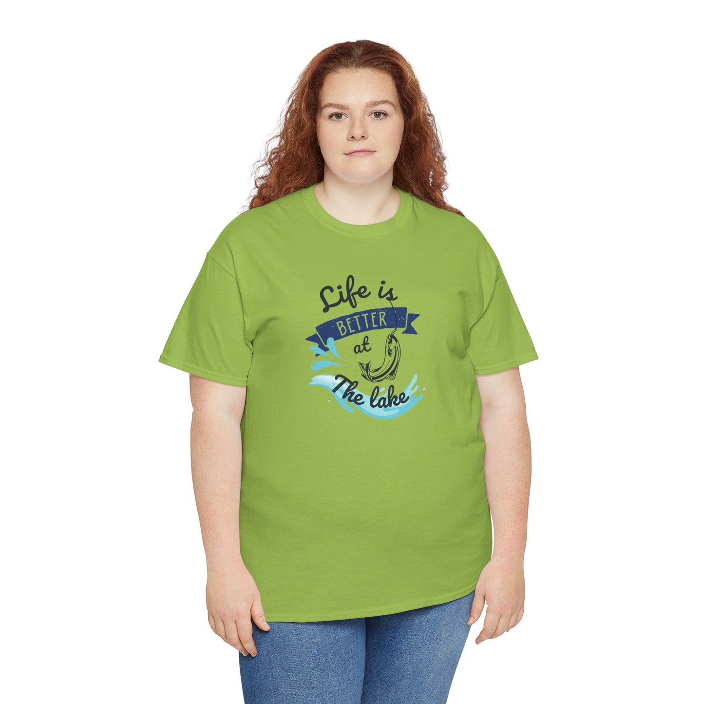 Lake Fishing Unisex Tee